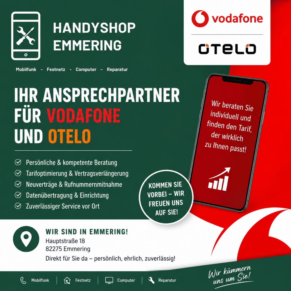 Handyshop_Emmering_Vodafone_Otelo_Verträge